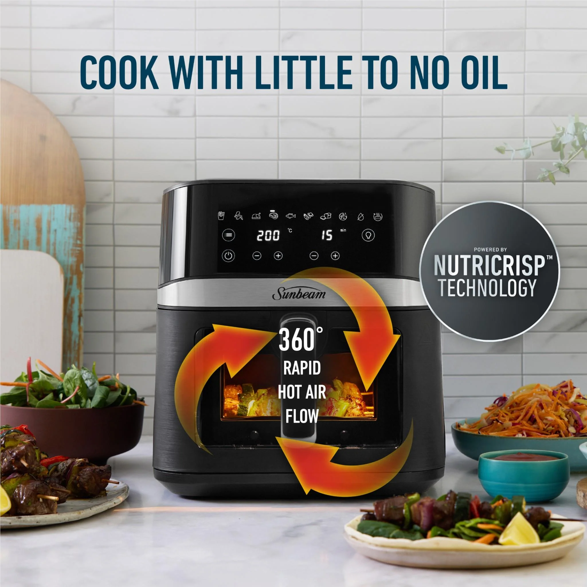Sunbeam Alinea Pro DiamondForce 6L Air Fryer - Image 4