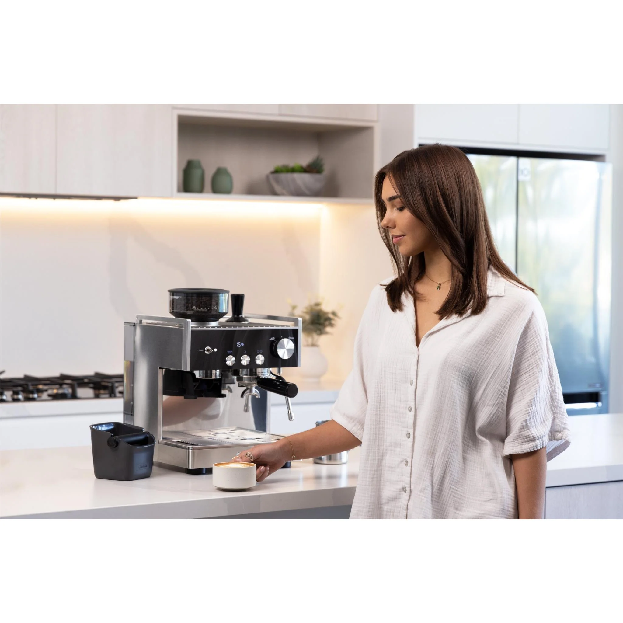 Sunbeam Origins Dual Thermoblock Espresso Manual Coffee Machine - Image 5