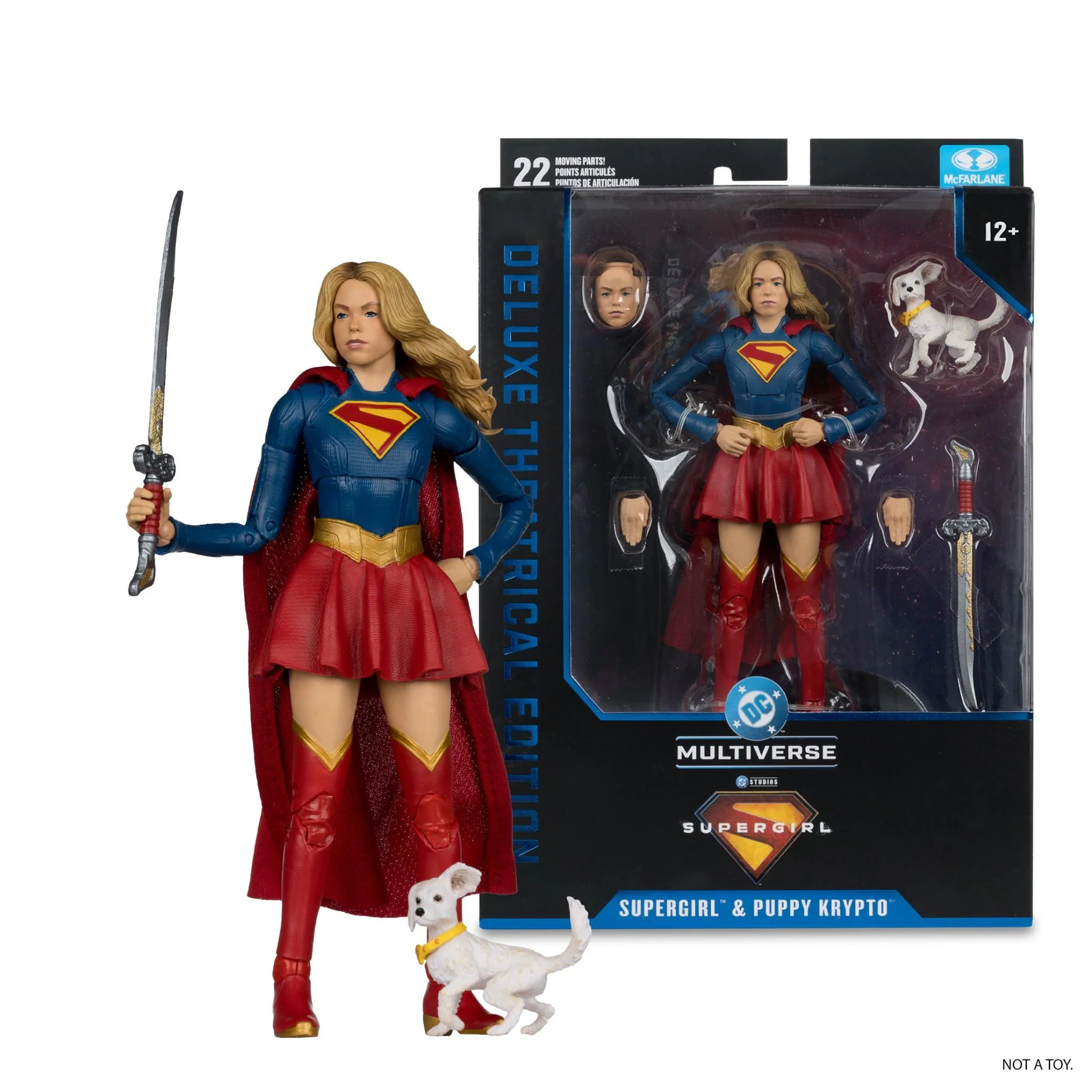 Supergirl (2026) – Supergirl and Puppy Krypto 7" Figure - Image 9