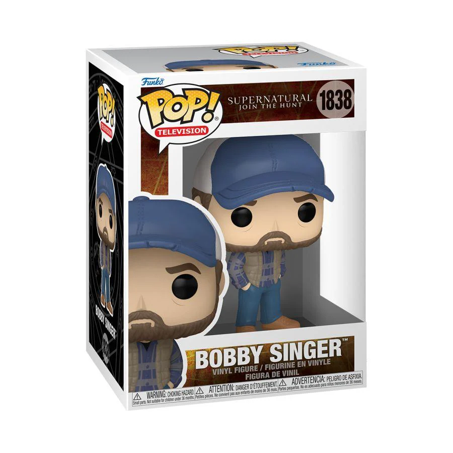 Supernatural - Bobby Singer Pop! Vinyl - Image 2