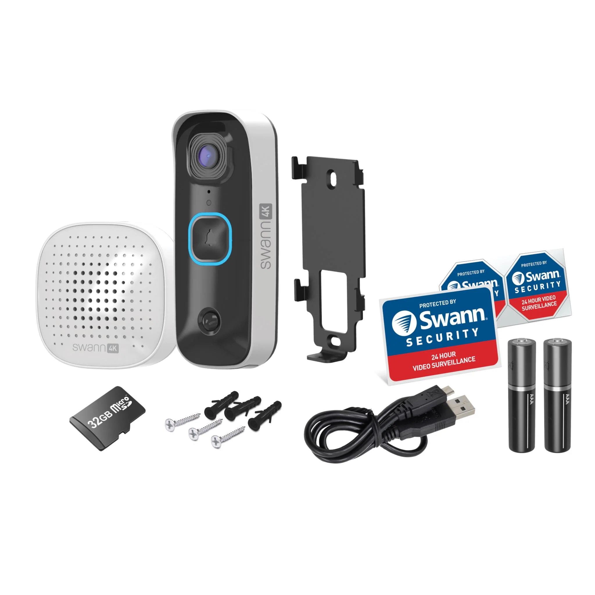Swann Buddy 4K Video Doorbell with Chime - Image 13