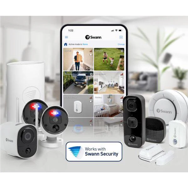 Swann CoreCam 1080p Battery Security Camera (White) [1 Pack] - Image 6