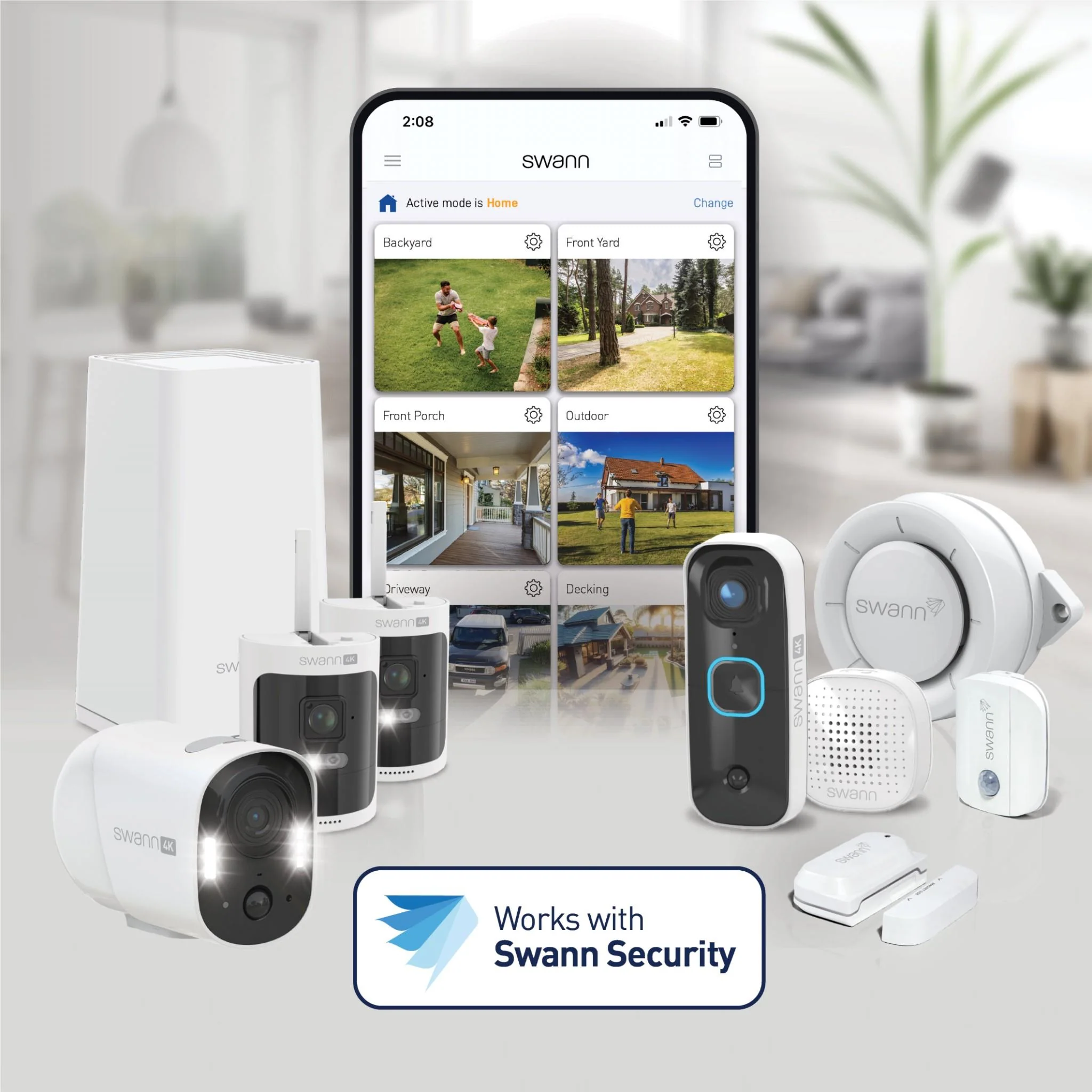 Swann EVO 2K Indoor WiFi Camera - Image 9
