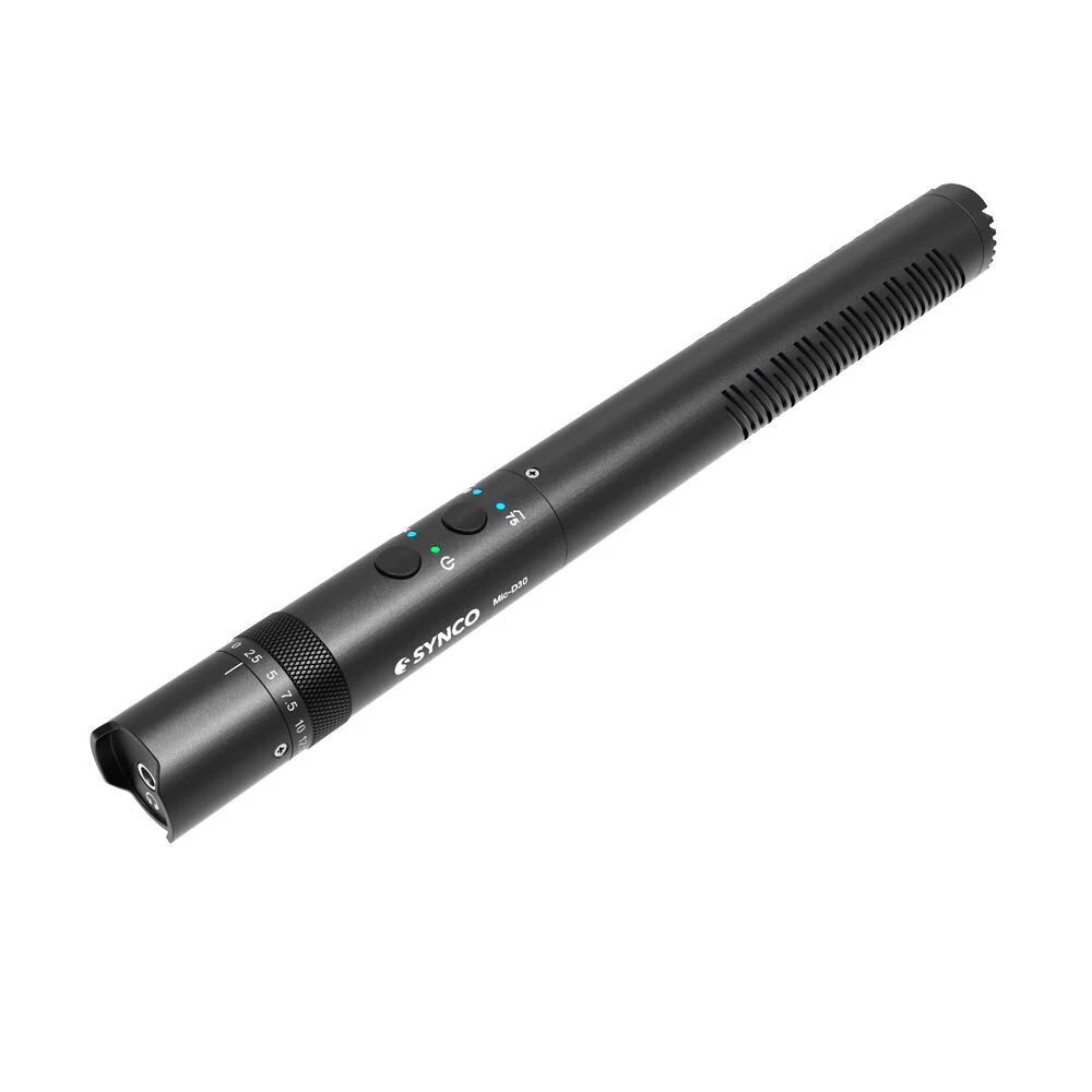 Synco Shotgun Microphone Broadcast Level Camera Mount for Filmmaking (Black) - Image 5