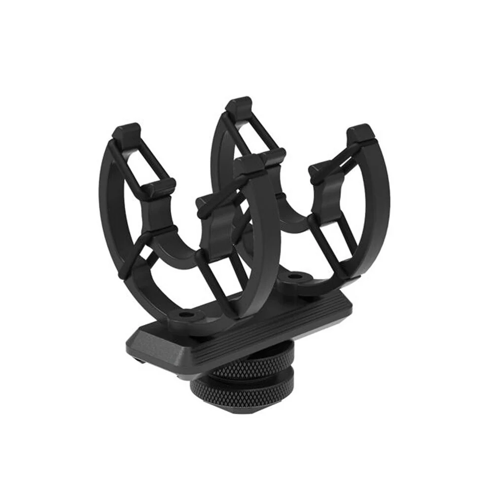 Synco Shotgun Microphone Broadcast Level Camera Mount for Filmmaking (Black) - Image 8