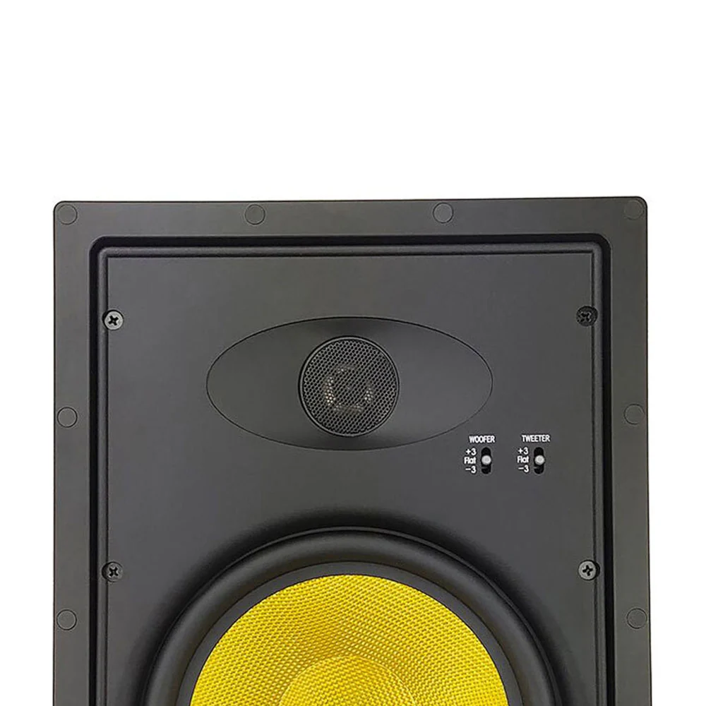 TAGA Harmony 8" 2 - Way In-Wall LCRS Mounted Audio Speakers Pair - Image 2