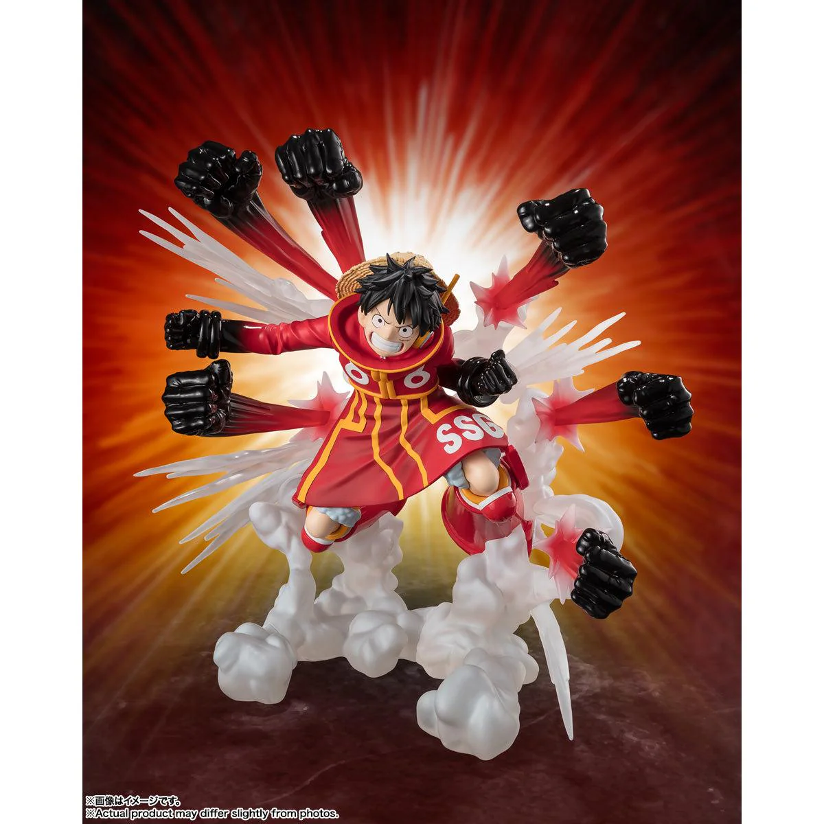 Tamashii Nations FiguartsZERO Luffy – Gum-Gum Hawk Gatling - Image 3