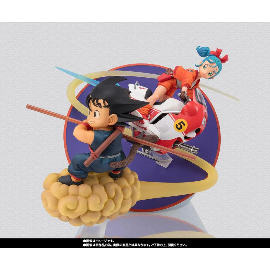 Tamashii Nations Figuartszero Son Goku and Bulma - Image 4