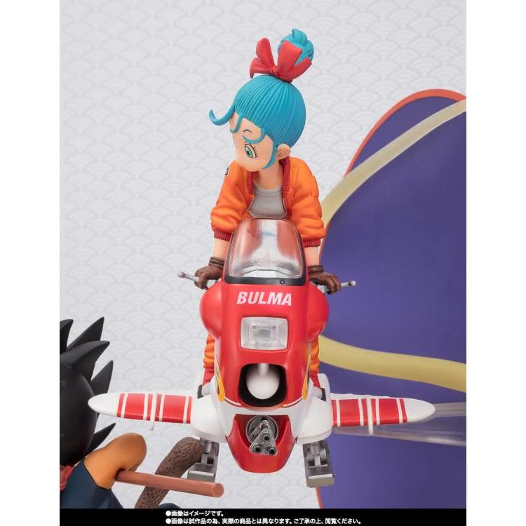 Tamashii Nations Figuartszero Son Goku and Bulma - Image 6