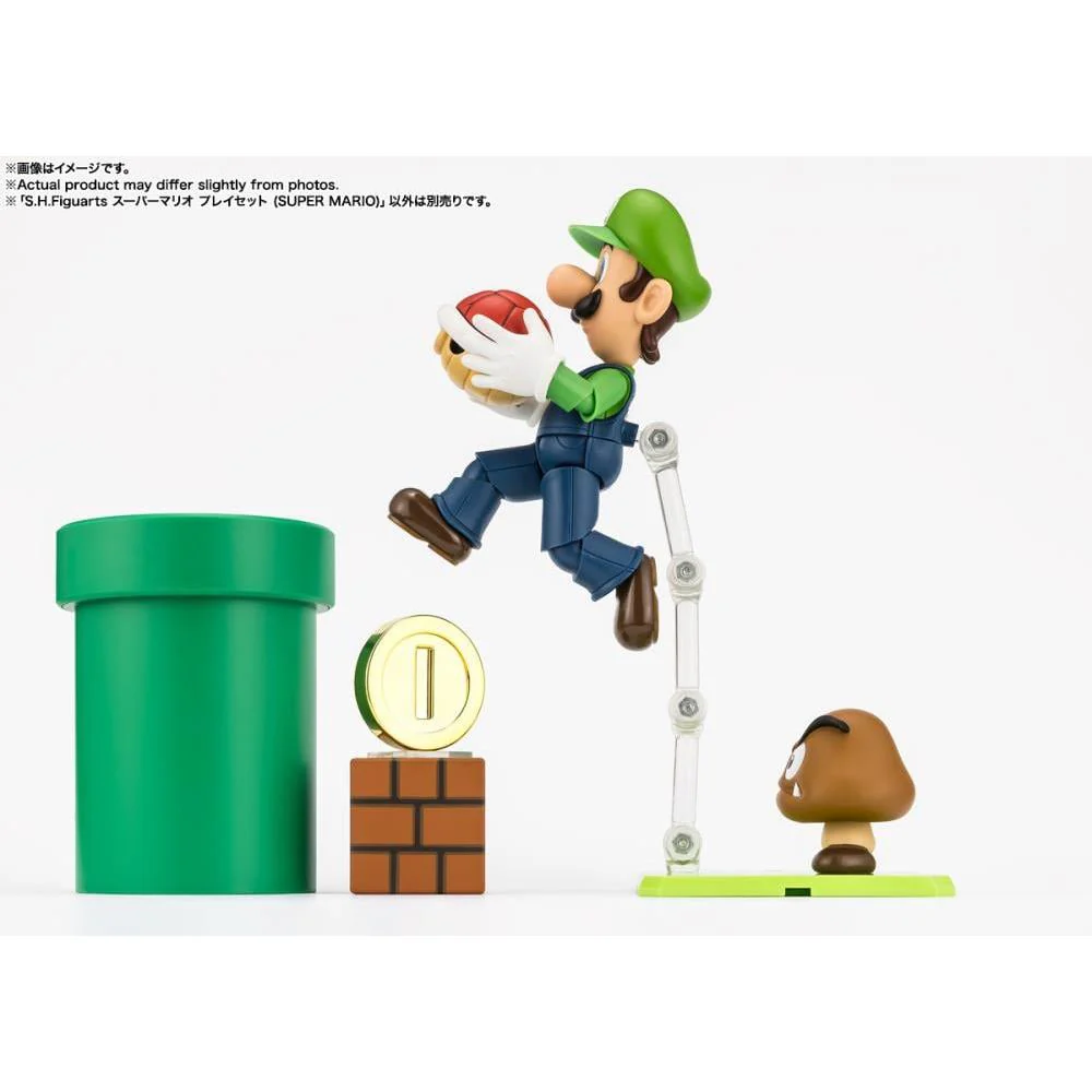 Tamashii Nations S.H.Figuarts Super Mario Playset (Super Mario) - Image 3