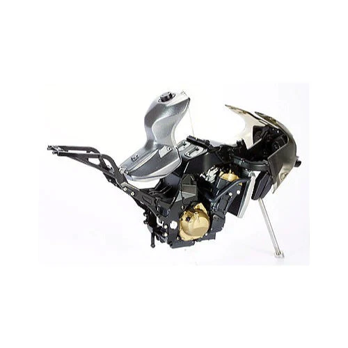 Tamiya 1/12 Kawasaki Ninja ZX-12R Motorcycle Scaled Plastic Model Kit - Image 5