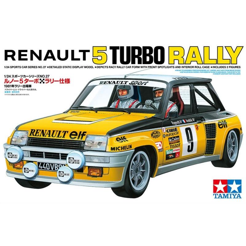 Tamiya 1/24 Renault 5 Turbo Rally Kit - Image 2