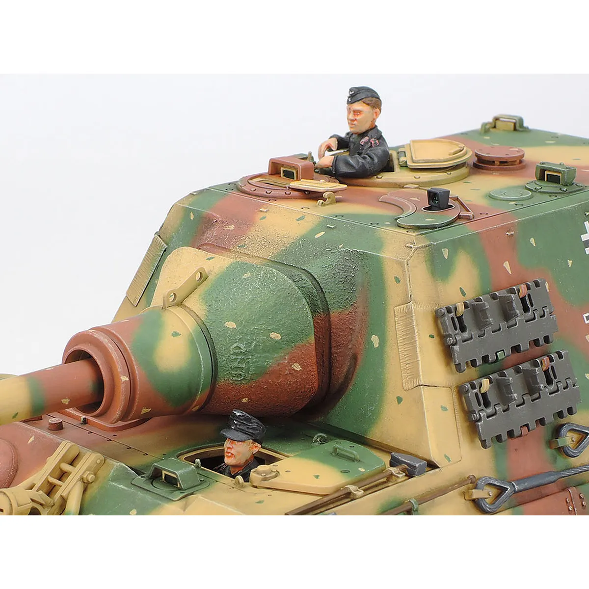 Tamiya 1/35 German Panzerjager Jagdtiger (Sk.Kfz.186) Fruhe Production Tank Scaled Plastic Model Kit - Image 4