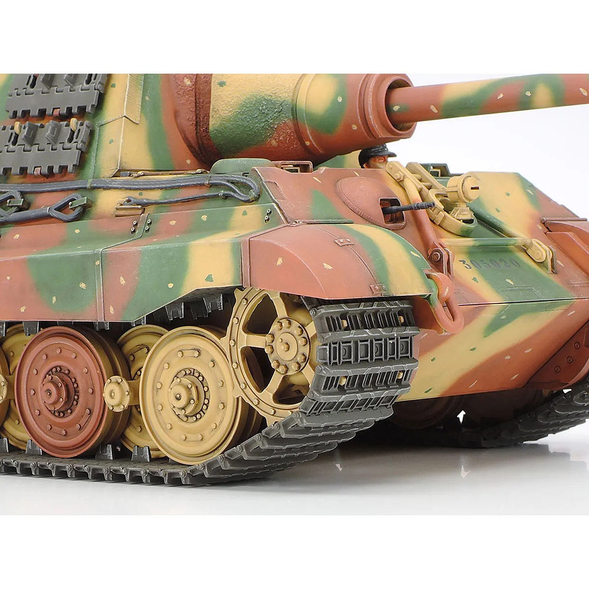 Tamiya 1/35 German Panzerjager Jagdtiger (Sk.Kfz.186) Fruhe Production Tank Scaled Plastic Model Kit - Image 7
