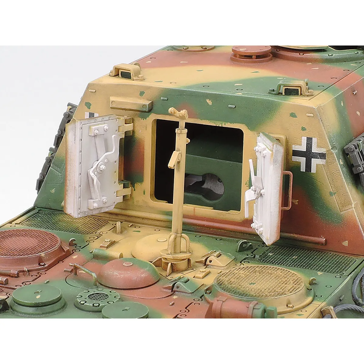 Tamiya 1/35 German Panzerjager Jagdtiger (Sk.Kfz.186) Fruhe Production Tank Scaled Plastic Model Kit - Image 8