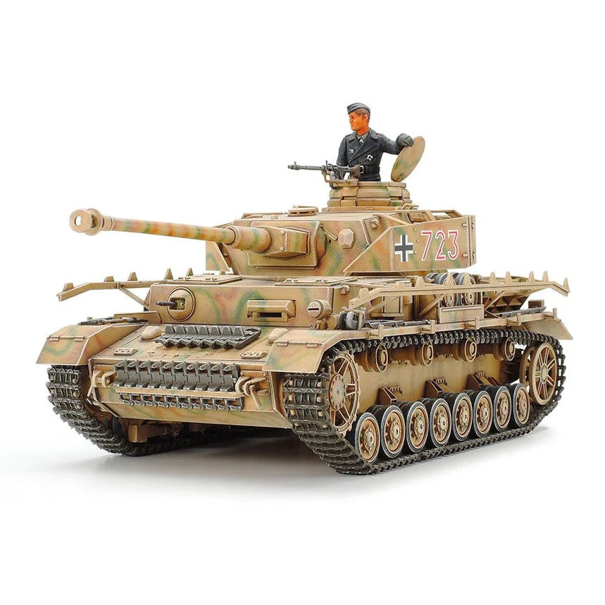 Tamiya 1/35 German Panzerkampfwagen IV Ausf.J (Sd.Kfz.161/2) Tank Scaled Plastic Model Kit - Image 3
