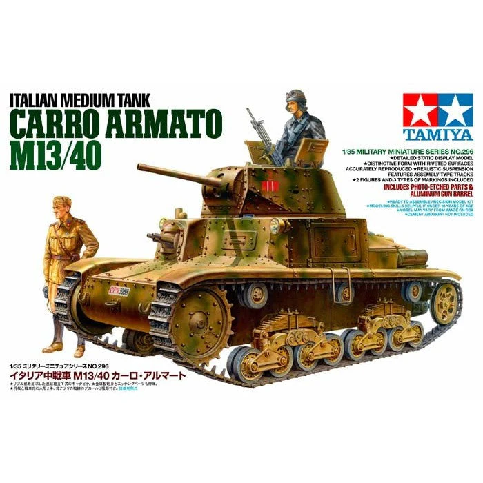 Tamiya 1/35 Italian Medium Tank Carro Armato M13/40 - Image 4