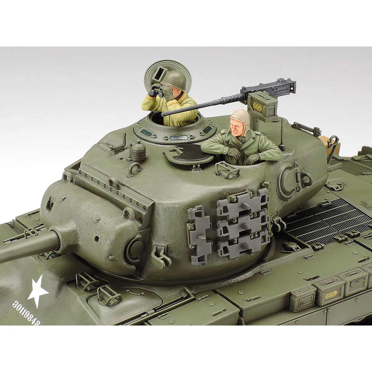 Tamiya 1/35 U.S. M26 Pershing Medium Tank Scaled Plastic Model Kit - Image 4