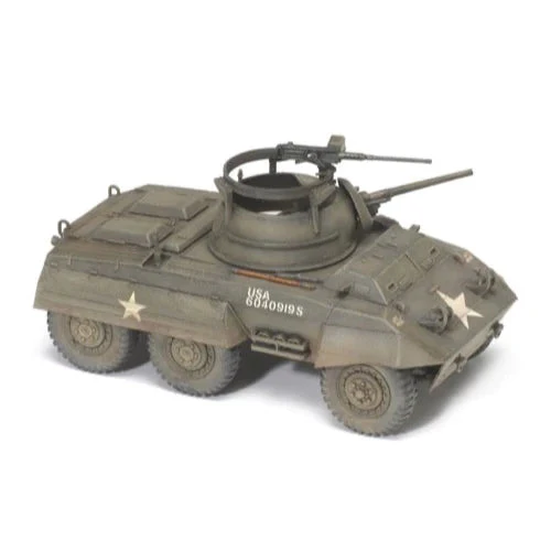Tamiya 1/35 U.S. M8 Greyhound Light Armoured Car Scaled Plastic Model Kit - Image 4