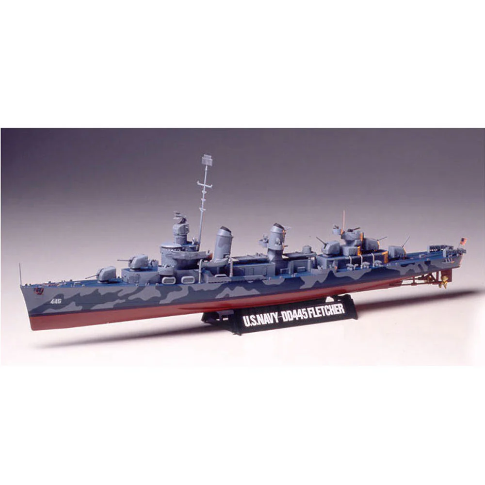 Tamiya 1/350 DD445 Fletcher Class Destroyer - Image 2