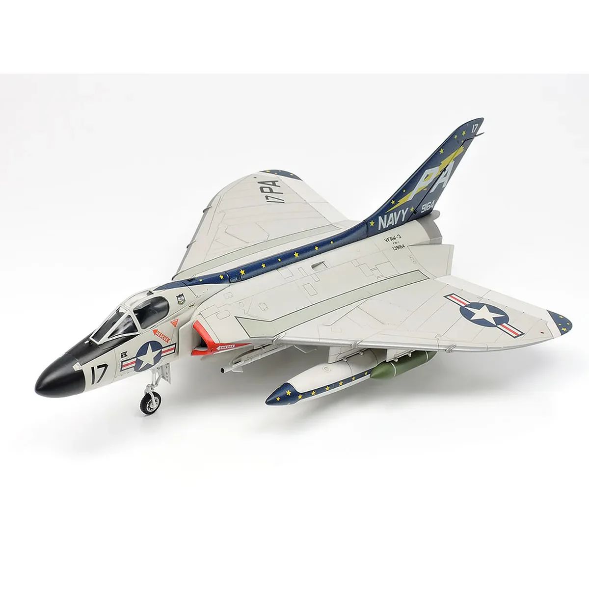 Tamiya 1/72 Douglas F4D-1 Skyray Jet Scaled Plastic Model Kit - Image 2