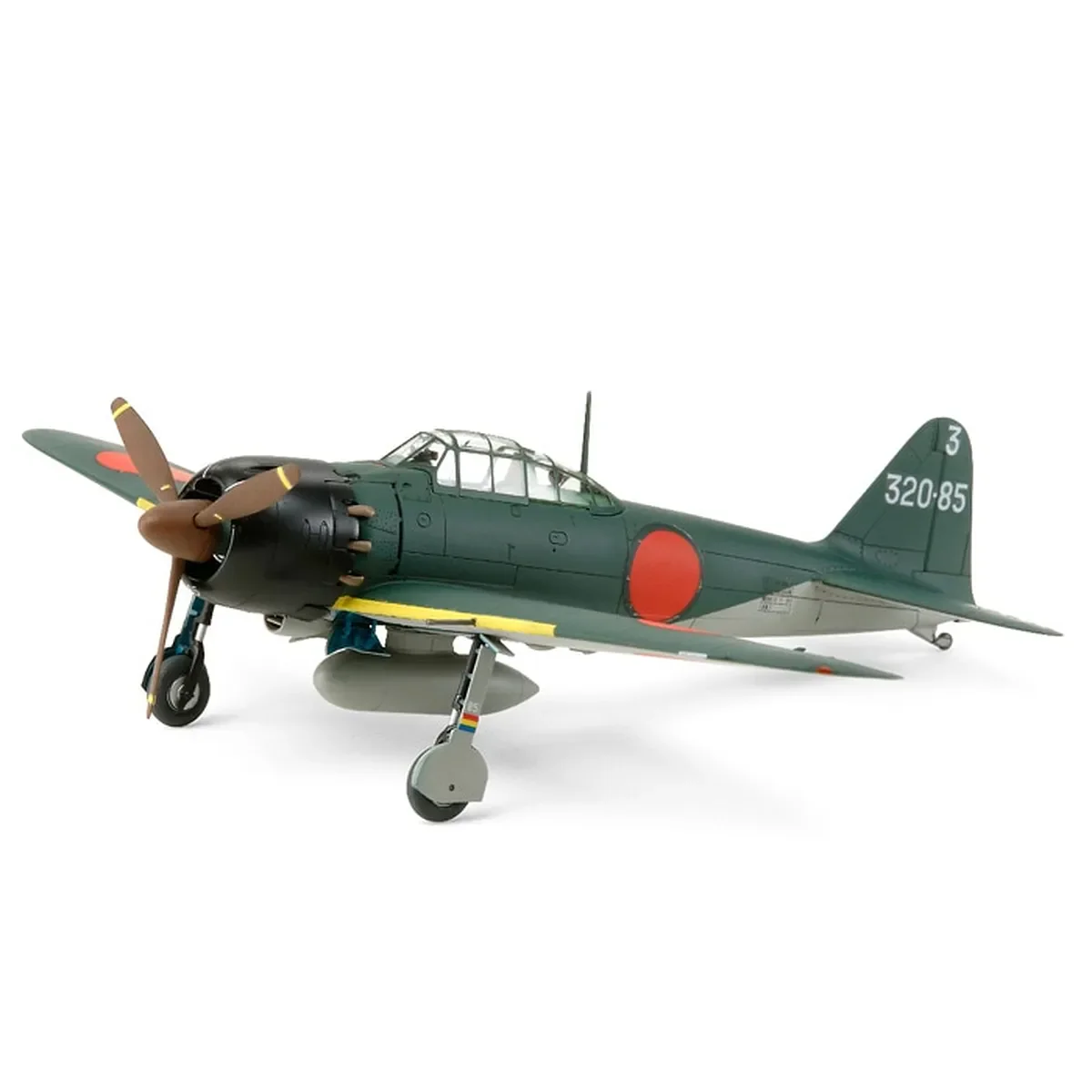 Tamiya 1/72 Mitsubishi A6M5 Zeke Zero Fighter Scaled Plastic Model Kit - Image 2