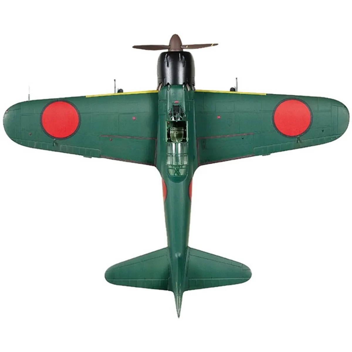 Tamiya 1/72 Mitsubishi A6M5 Zeke Zero Fighter Scaled Plastic Model Kit - Image 7