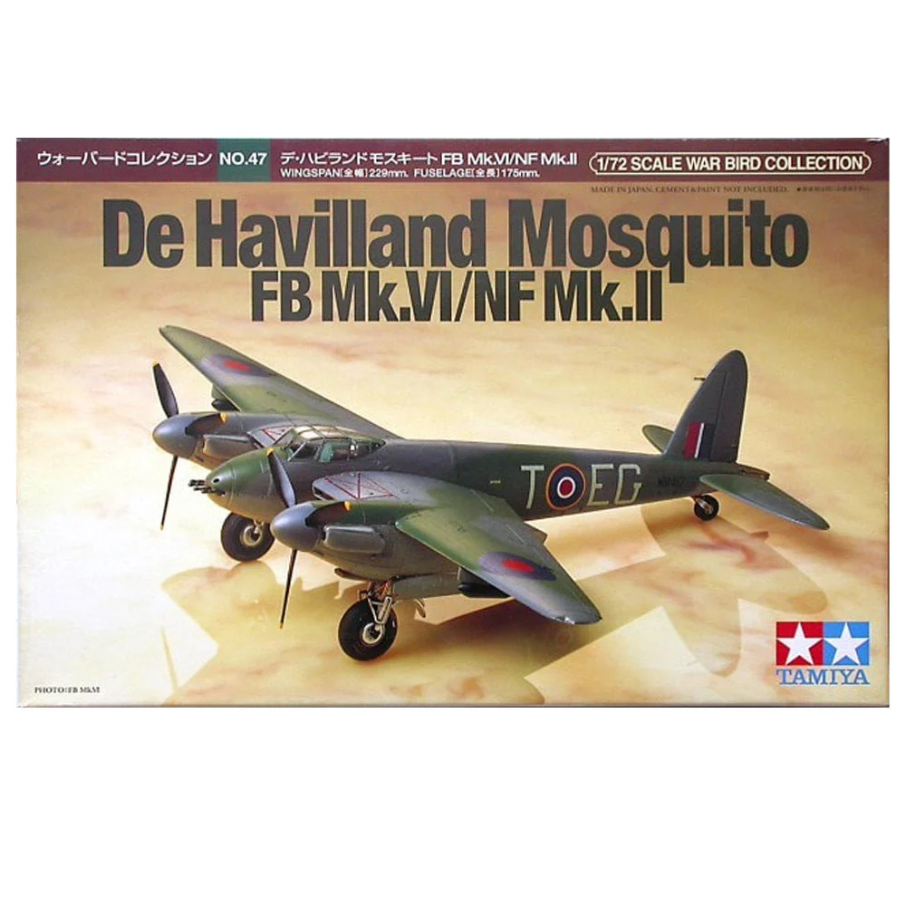 Tamiya 1/72 Mosquito FB Mk.VI/NF Mk.II