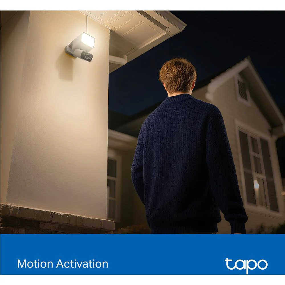 Tapo 2K Solar-Powered Floodlight Pan/Tilt Security Camera Kit - Image 7