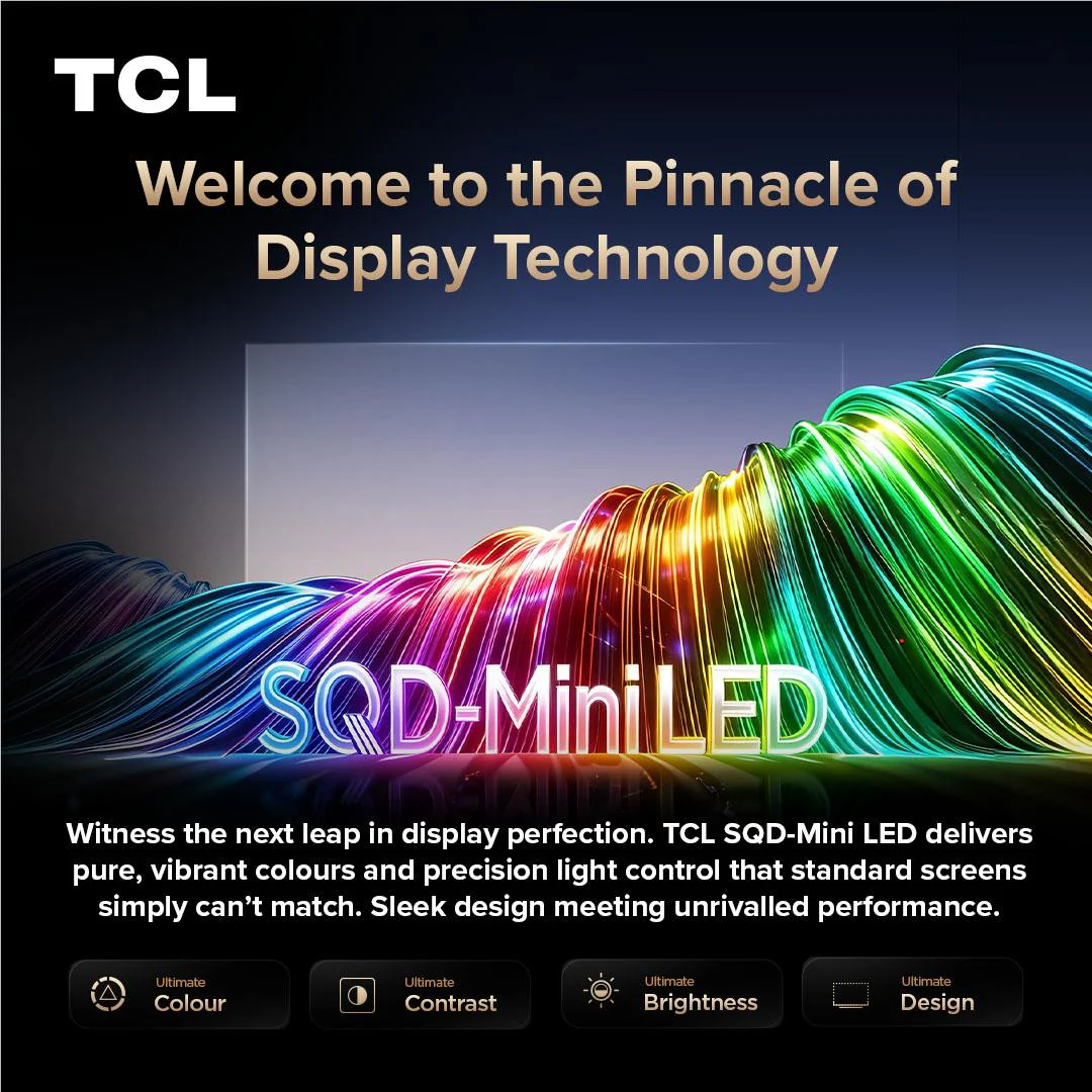 TCL 65" C8L Premium SQD-Mini LED 4K UHD Google TV with Gemini [2026] - Image 8