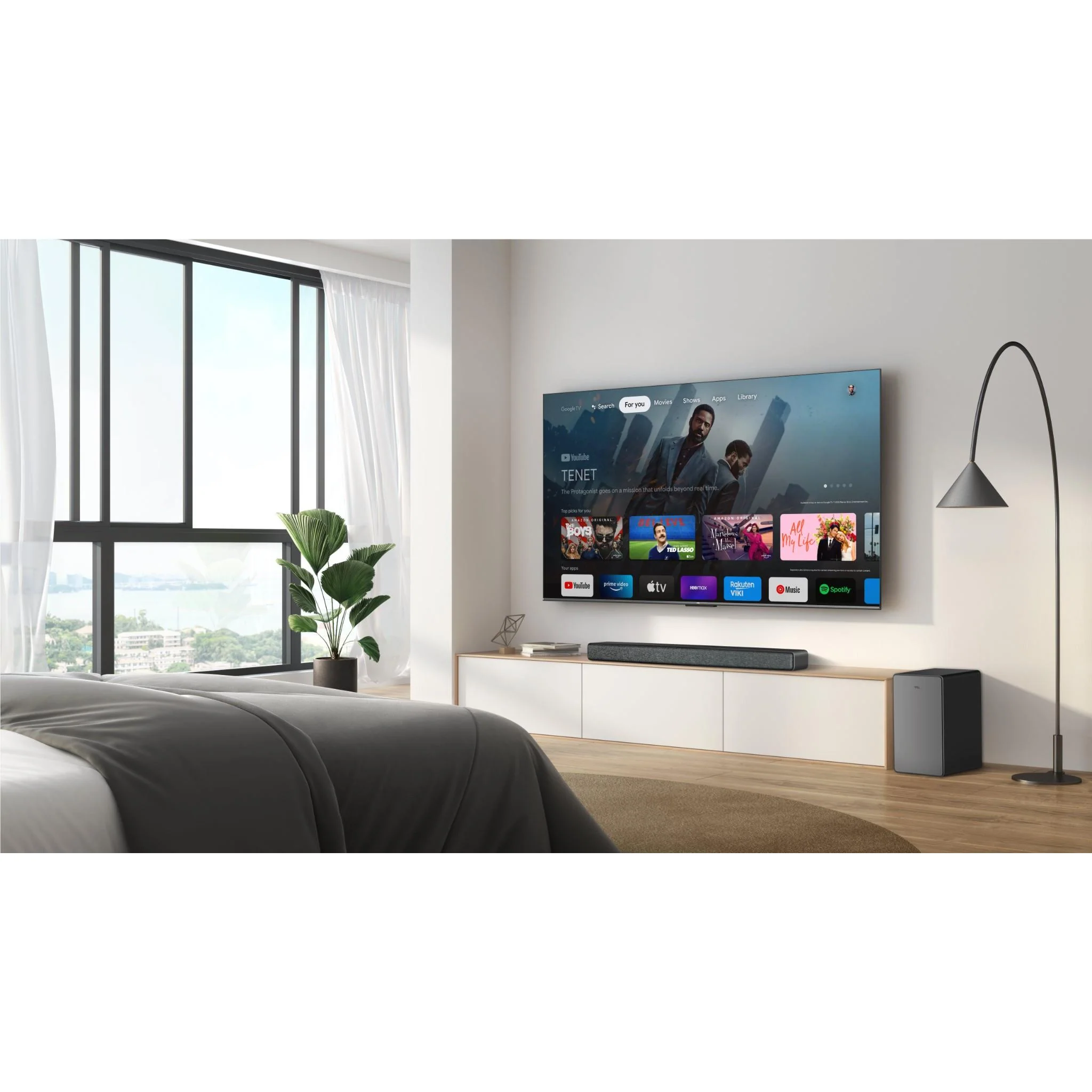 TCL P733W 350W 3.1 Channel Soundbar with Wireless Subwoofer - Image 10