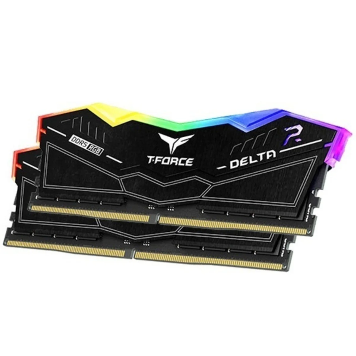 Team Group T-Force Delta RGB DDR5 64GB (2 x 32GB) 6000MHz CL38 RAM - Black