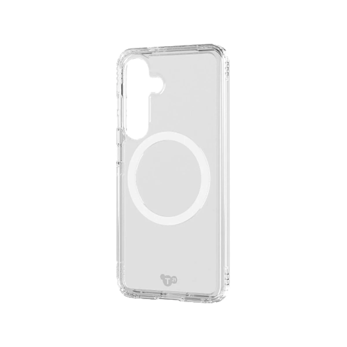 Tech21 EvoClear with Magnet Phone Case for Samsung Galaxy S25 (Clear) - Image 2