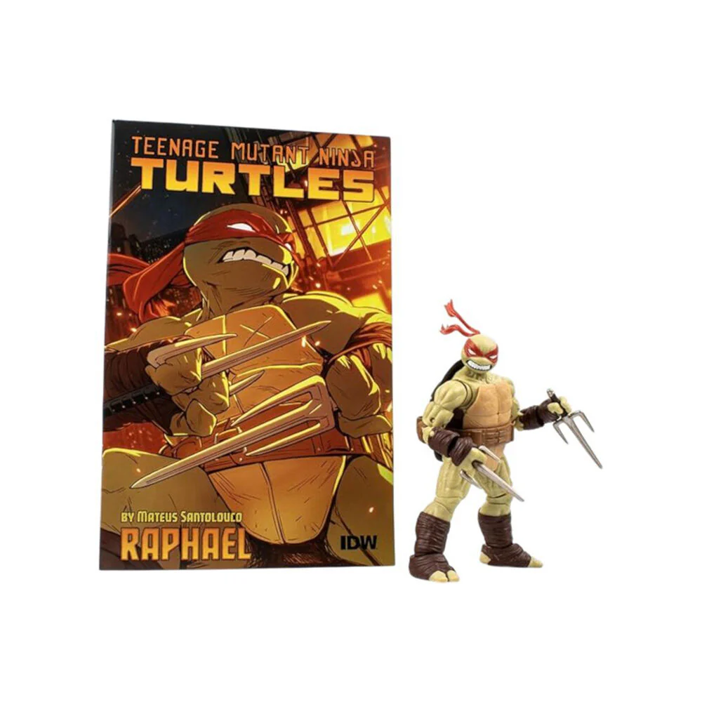 Teenage Mutant Ninja Turtles Comics Raphael Bst Axn Action & Comic Book Wave 2 - Image 2