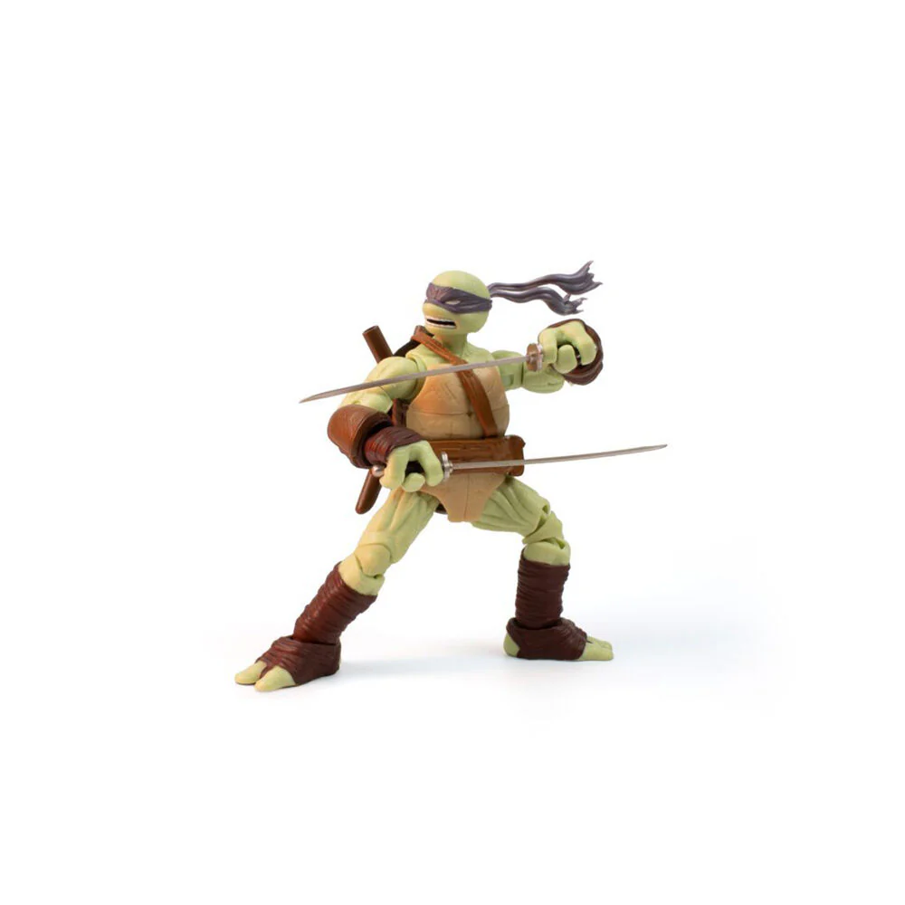 Teenage Mutant Ninja Turtles Leonardo Bst Axn Figure & Comic Book Wave 2 5" - Image 3