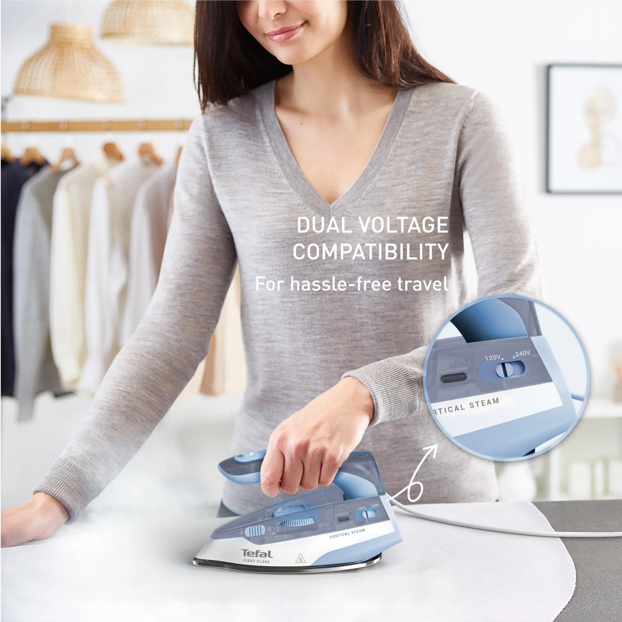 Tefal DB1610 First Class Travel Iron - Image 5