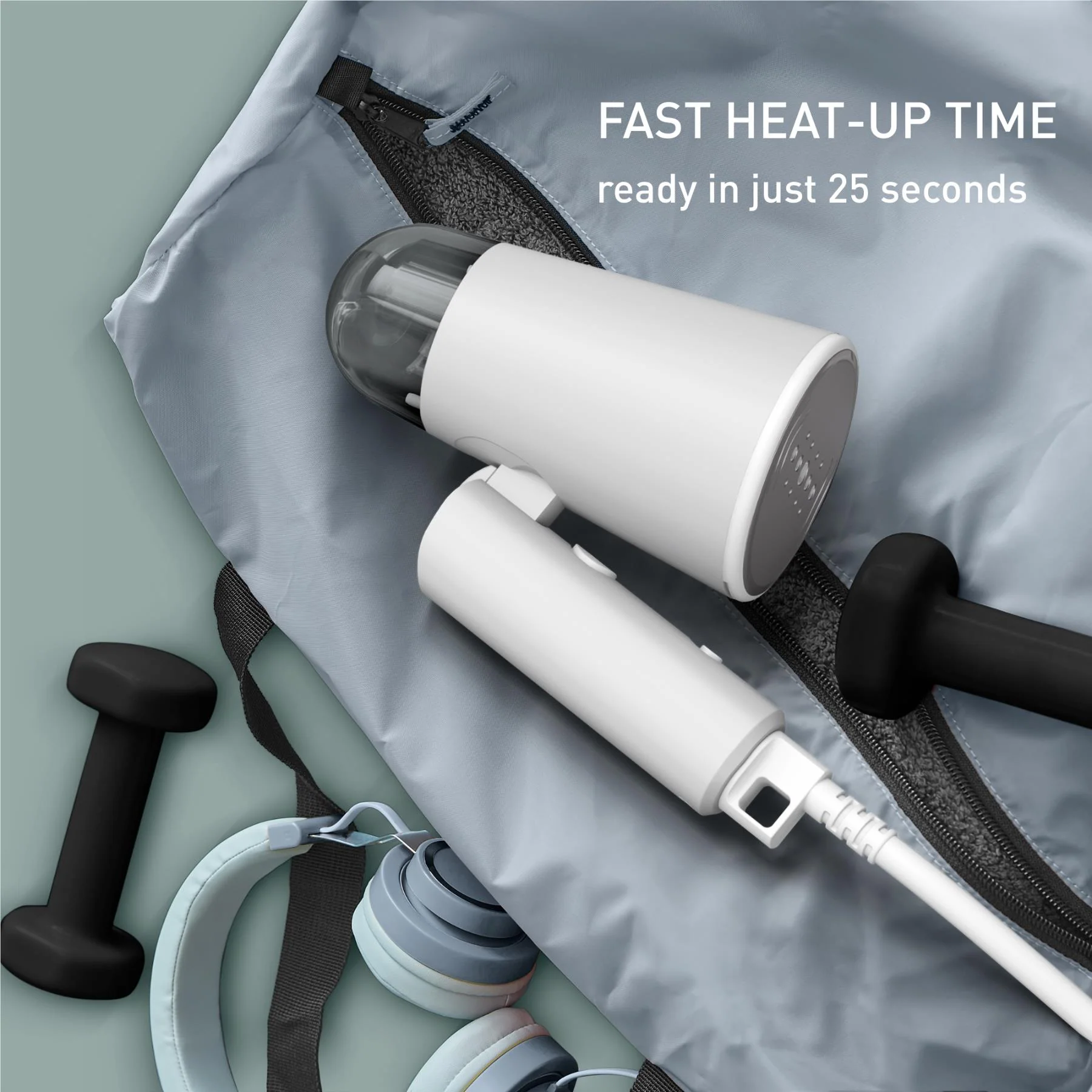 Tefal Origin Travel Foldable Handheld Steamer - Image 3