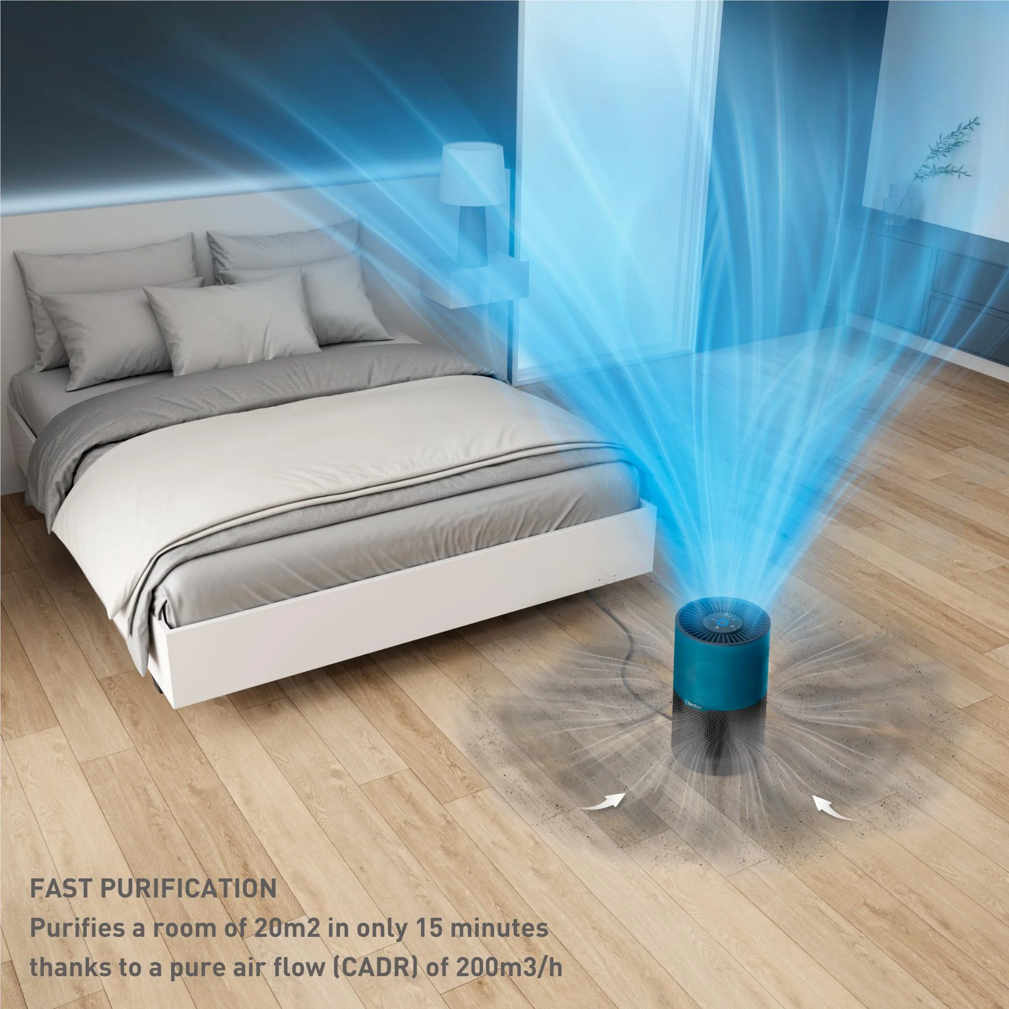 Tefal PT2221 Pure Air Compact Air Purifier - Image 5