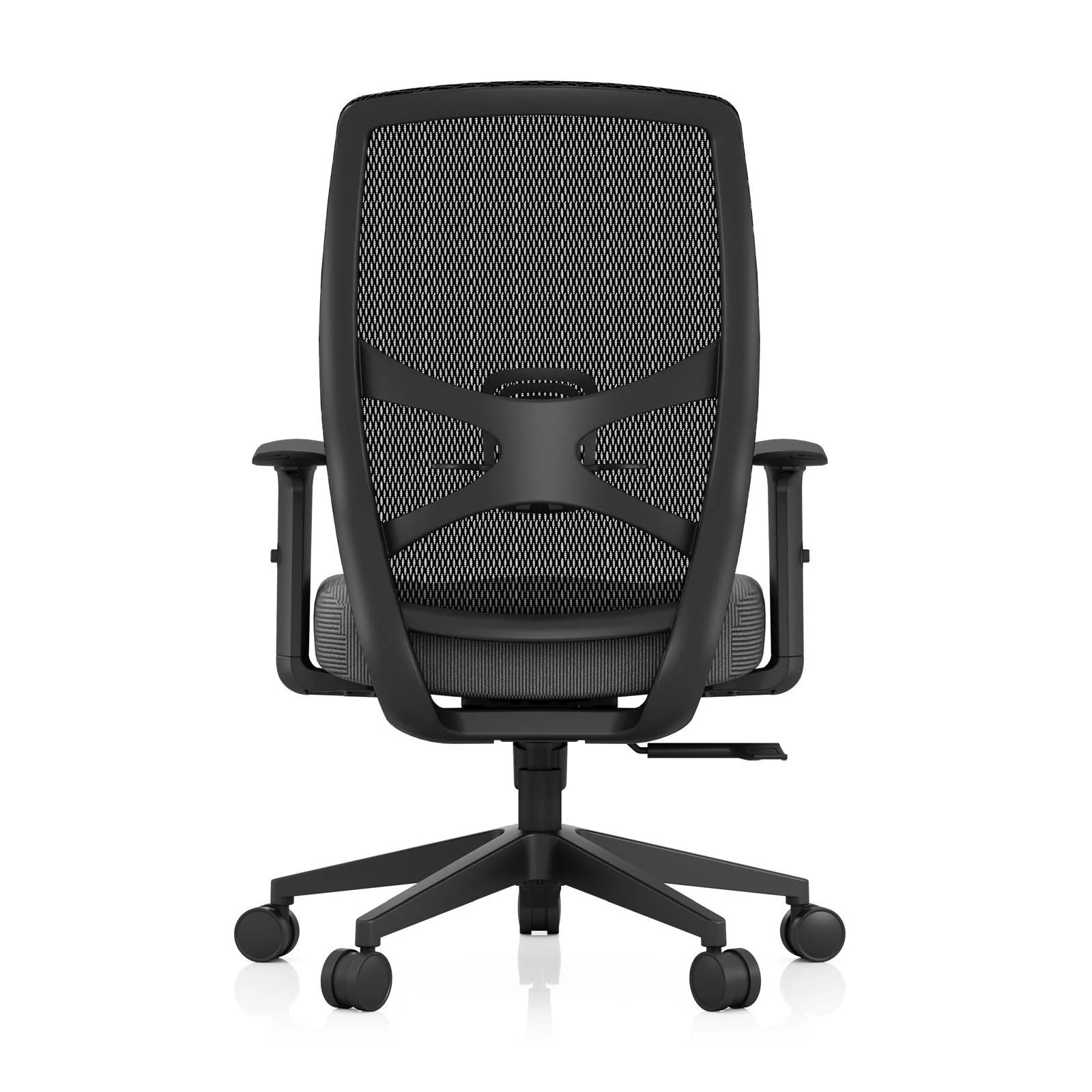 TEMPUR ProTask Mesh / Fabric Swivel Executive Office Chair (Black) - Image 5