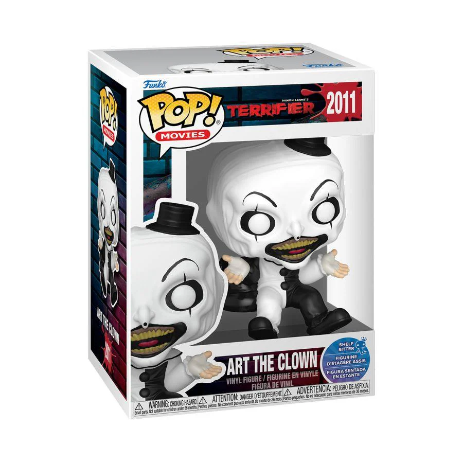 Terrifier - Art the Clown (Shelf Sitter) Pop! Vinyl - Image 2