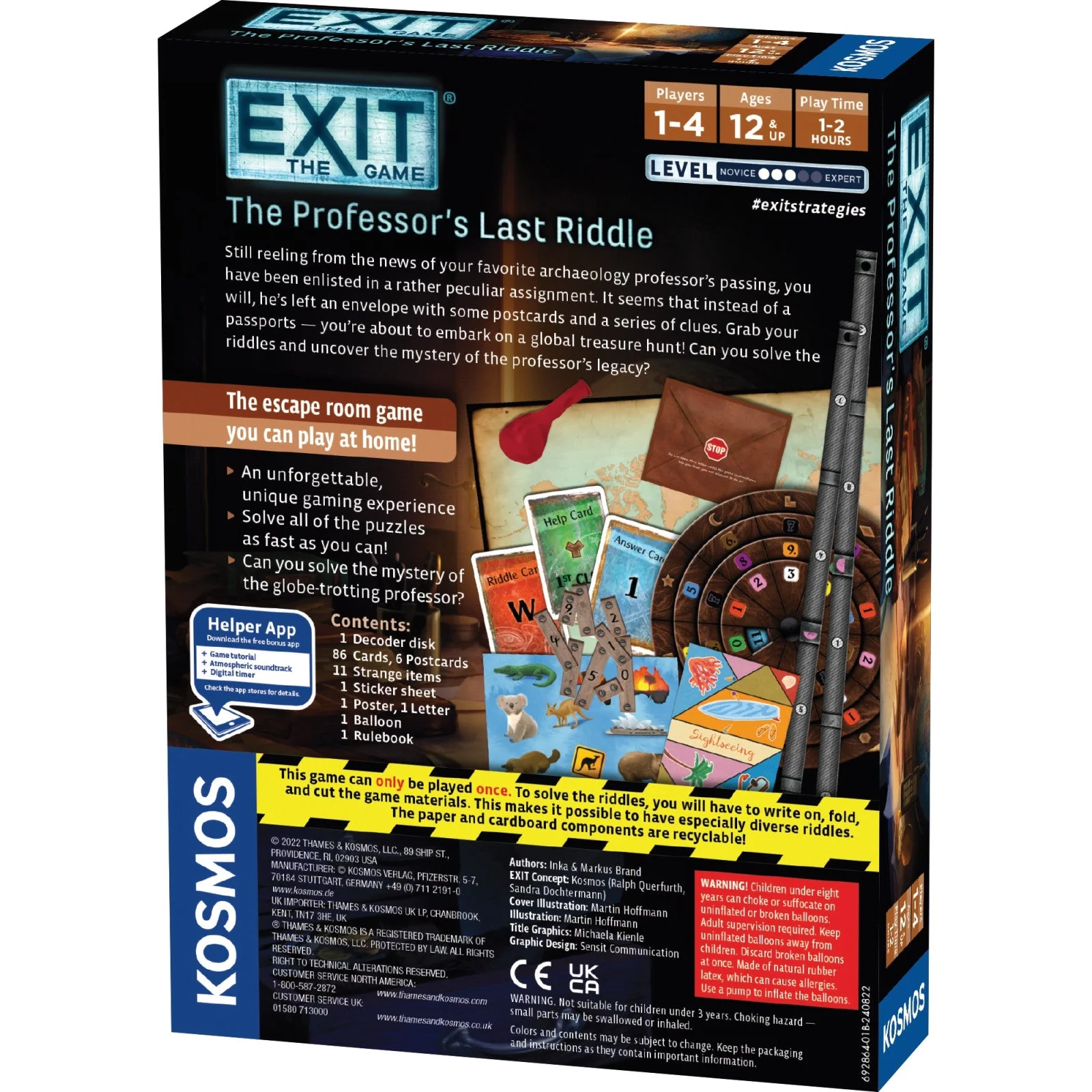 Thames & Kosmos Exit the Game: The Professor's Last Riddle - Image 3