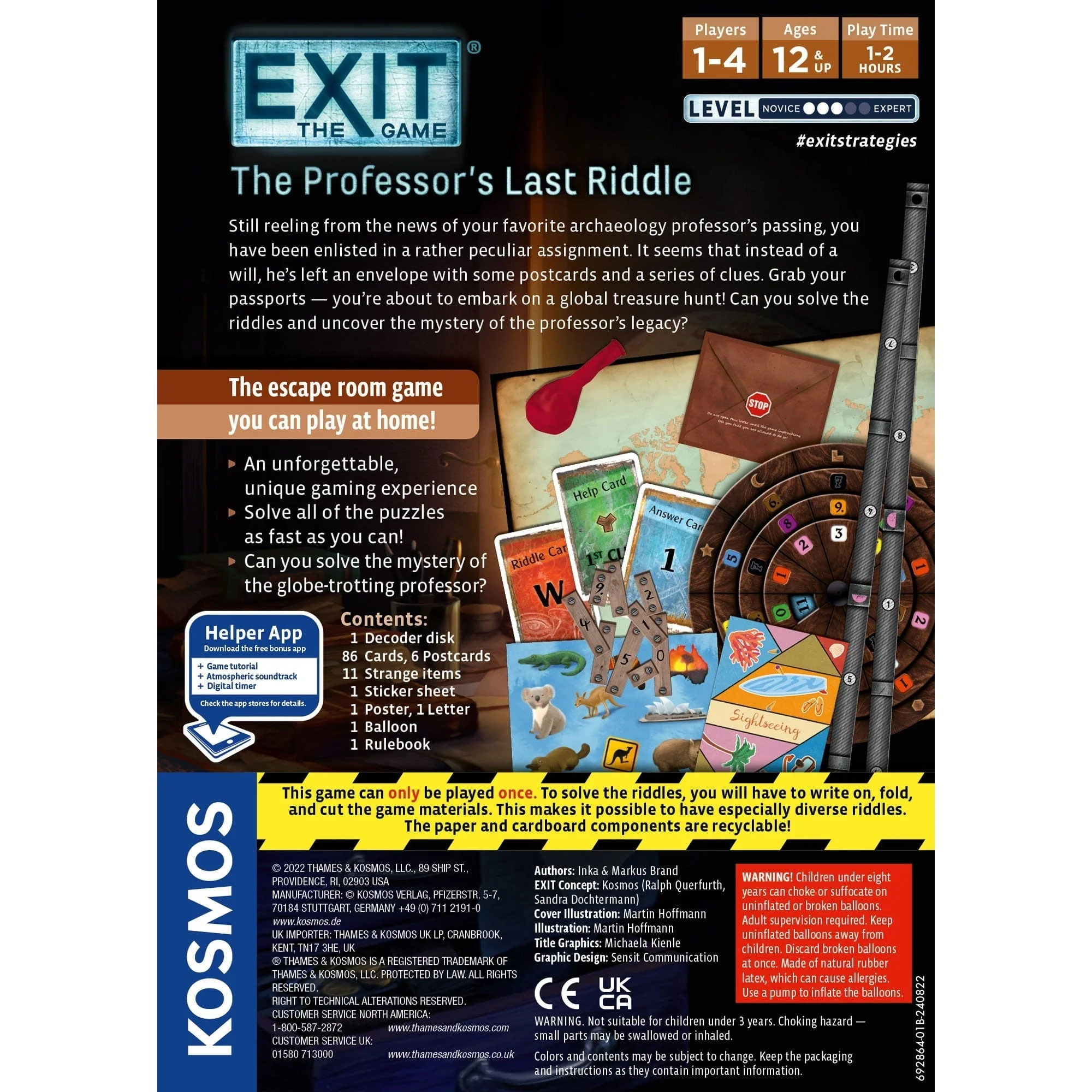 Thames & Kosmos Exit the Game: The Professor's Last Riddle - Image 5