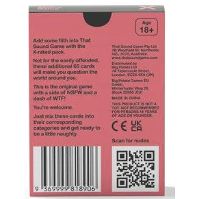 That Sound Game Expansion - X-rated Pack Game - Image 2