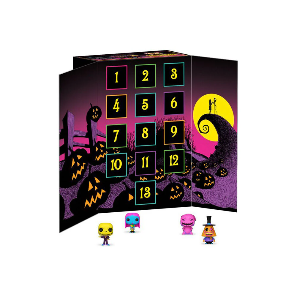 The Nightmare Before Christmas 13 Day Black Light Countdown Calendar Set - Image 2
