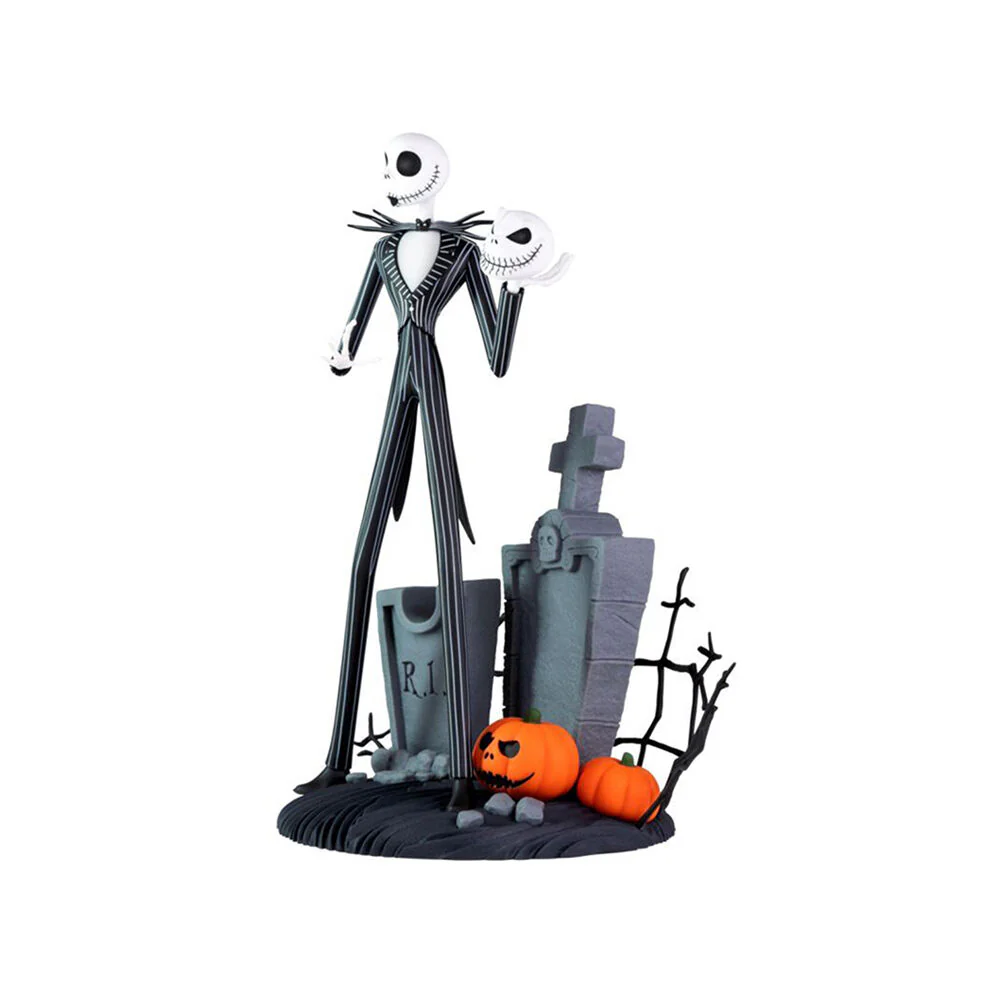 The Nightmare Before Christmas Jack Scary Smiling Face 1:10 Scale Action Figure - Image 2