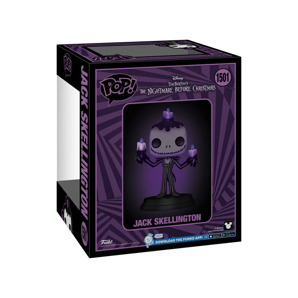 The Nightmare Before Christmas Jack Skellington Light Up Pop Vinyl 6" Kids 3y+ - Image 4