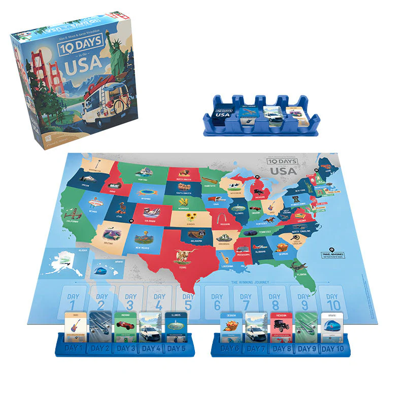 The Op 10 Days in the USA Board Game - Image 3