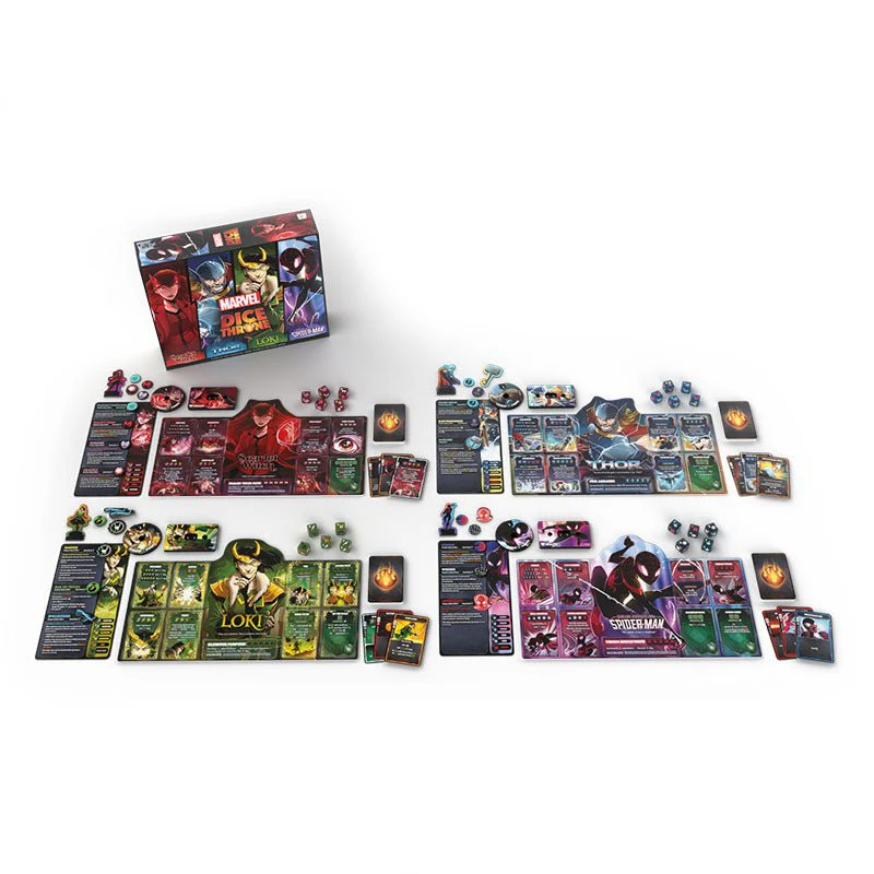 The Op Dice Throne Marvel 4-Hero Box Board Game - Image 2