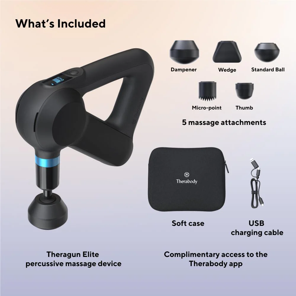 Theragun Elite G5 Massage Gun (Black) - Image 7