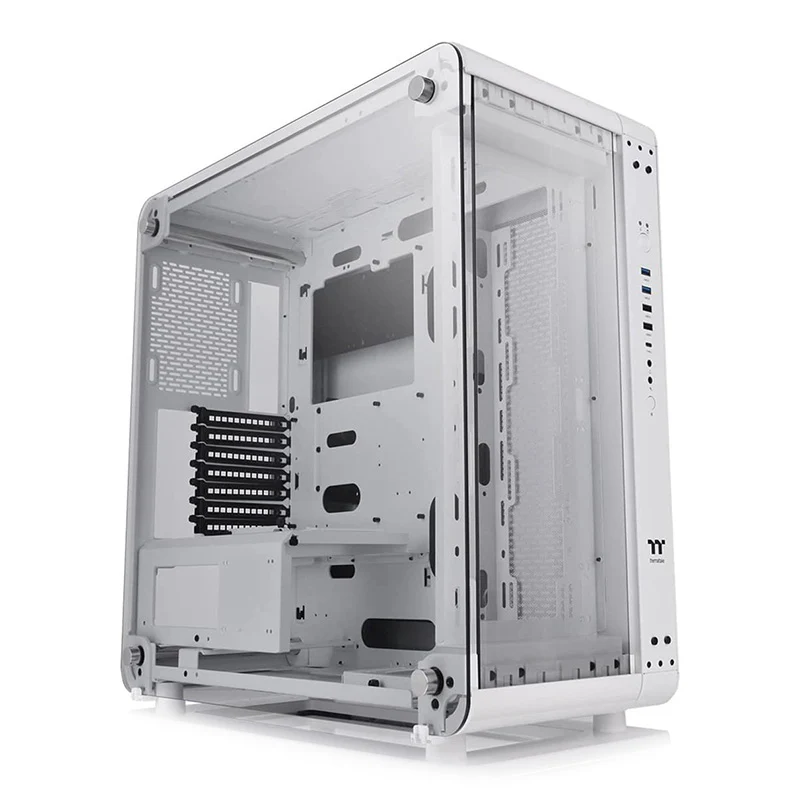Thermaltake CA1V200M6WN00 Core P6 Tempered Glass Mid Tower ATX Case (Snow)